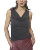 Central Park West Central Park West Women's Roman Sleeveless Cowl Top - 1