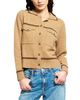 Central Park West Central Park West Women's Thea Cashmere Button Up Top - 1