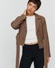 Central Park West Heritage Cropped Tie Blazer Jacket - 5