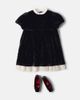 C'era Una Volta C'era Una Volta Ginevra velvet dress - 2