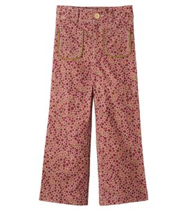 C'era Una Volta C'era Una Volta Serena floral cotton corduroy pants
