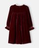 C'era Una Volta C'era Una Volta Silvia smocked velvet dress - 2