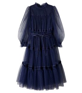 C'era Una Volta C'era Una Volta Valentina tiered tulle dress