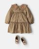C'era Una Volta C'era Una Volta Viola checked cotton dress - 2