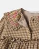 C'era Una Volta C'era Una Volta Viola checked cotton dress - 4