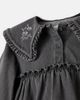 C'era Una Volta C'era Una Volta Viola embroidered cotton dress - 4