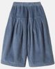 C'era Una Volta C'era Una Volta Yusu gathered cotton corduroy pants - 3