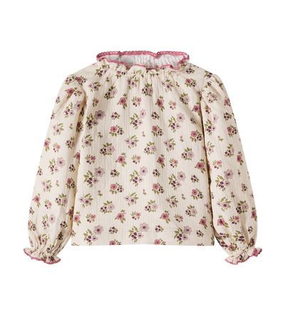 C'era Una Volta C'era Una Volta Zelie floral cotton top