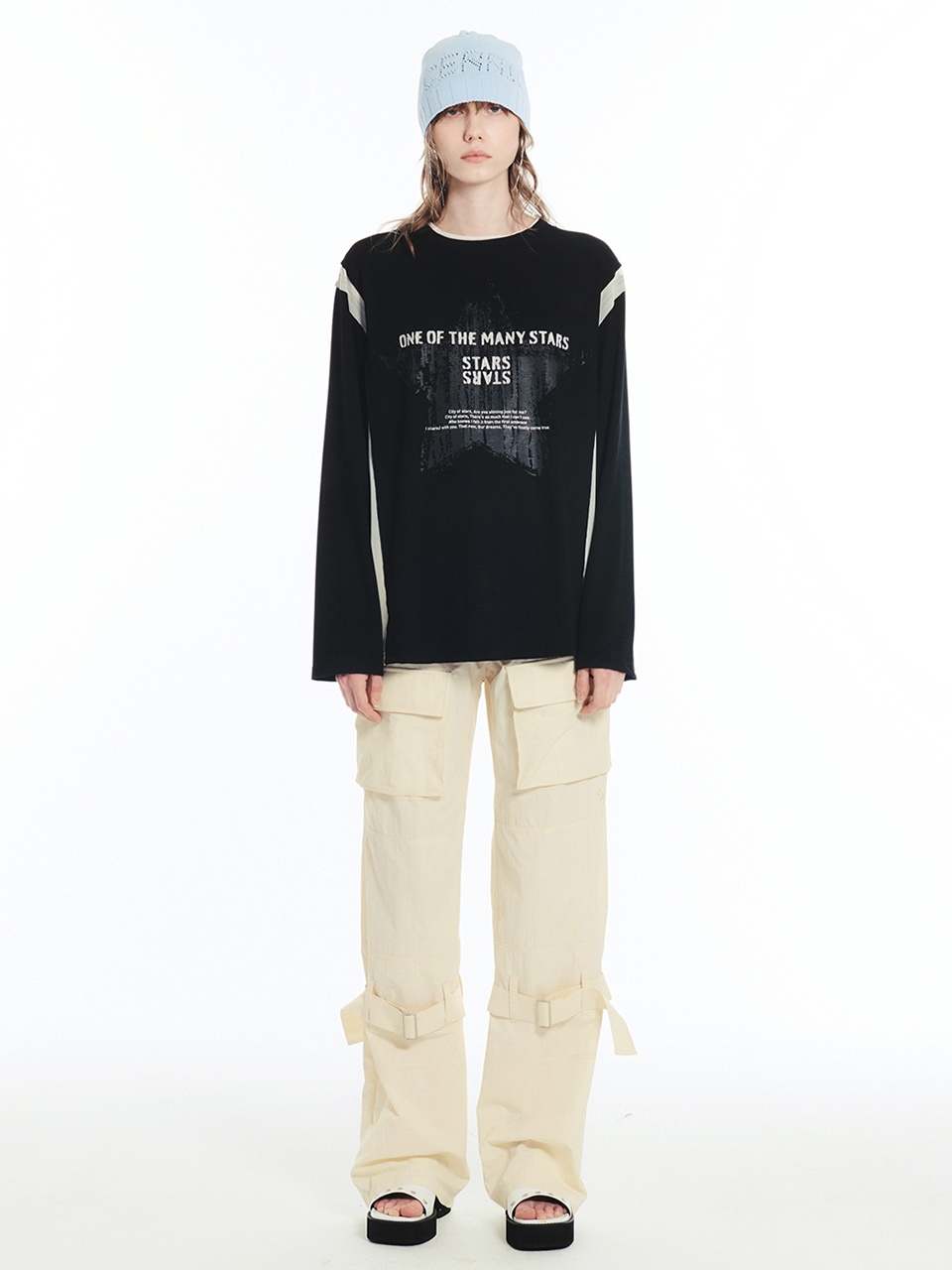 CERRIC Bind Belted Cargo Pants