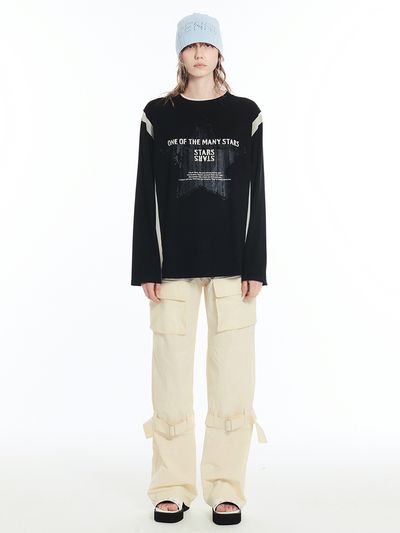 CERRIC Bind Belted Cargo Pants