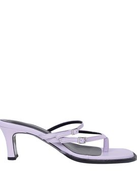 CERRIC COVER STRAP SANDAL / PURPLE