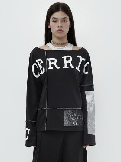 CERRIC Graphic Logo Top - Charcoal