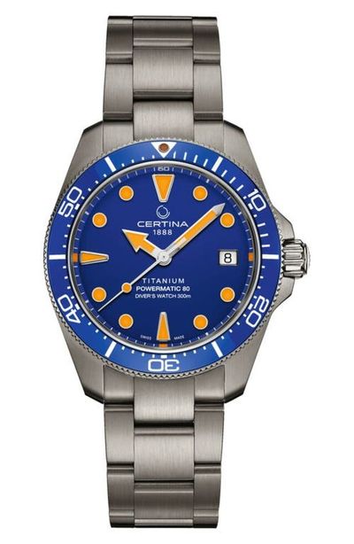 CERTINA CERTINA DS Action Automatic Bracelet Watch, 38mm