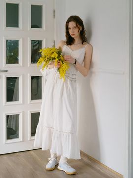 Cest Moidew Cest Cotton Embroidery Camisole Dress