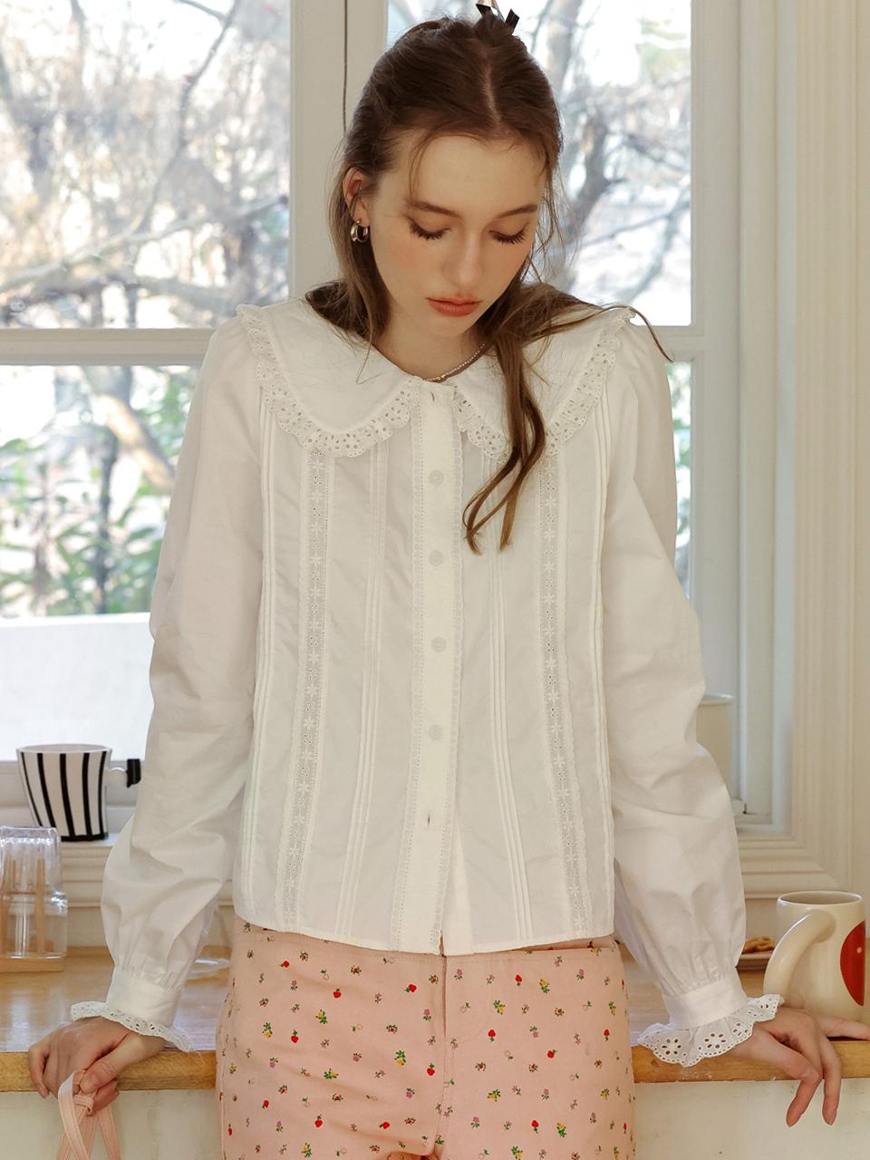 Cest Moidew Cest_Doll Collar Lantern Sleeve Shirt