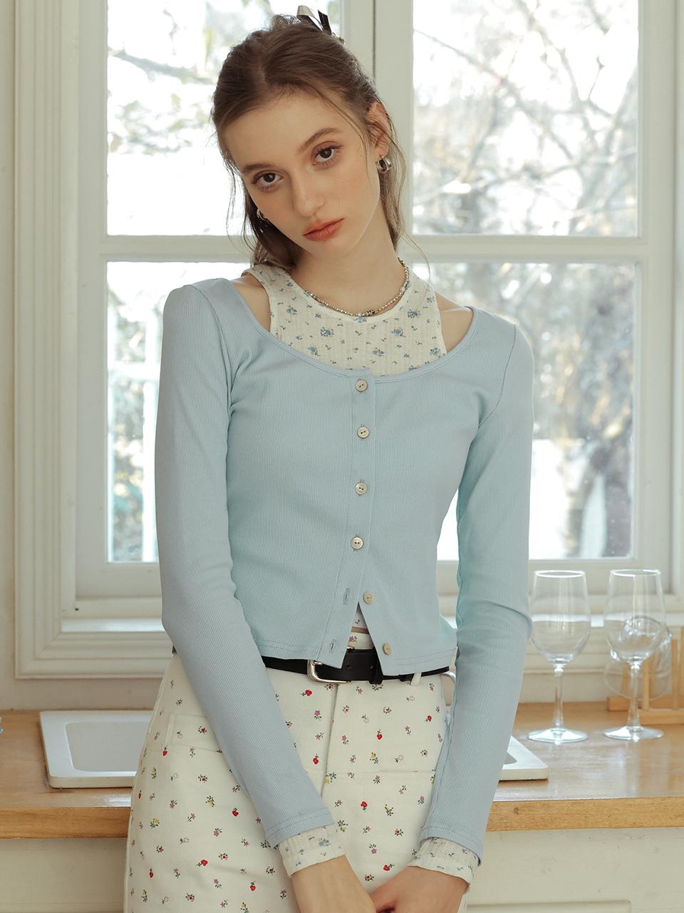 Cest Moidew Cest_Fake Two Pieces Cardigan