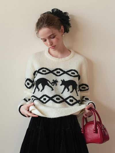Cest Moidew Cest_Round neck pullover sweater