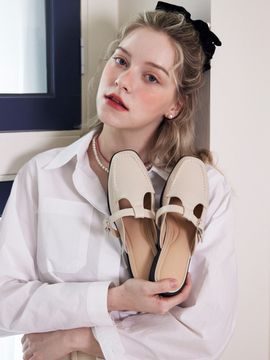 CESTI Middle Strap Mule_ 2 Colors