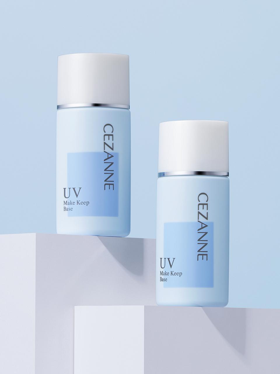 CEZANNE Make Keep Base Light Blue Double Set