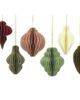 CG Hunter CG Hunter 3" Paper Honeycomb Assorted Ornament - 1