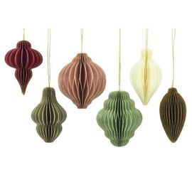 CG Hunter CG Hunter 3" Paper Honeycomb Assorted Ornament