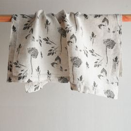CG Hunter CG Hunter Floral Napkins, Natural Hydrangea