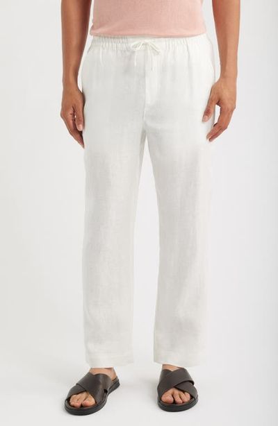 CHÉ CHÉ Avila Straight Leg Linen Drawstring Pants