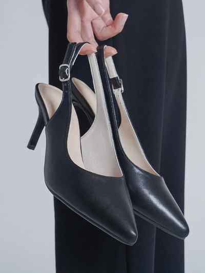 CHAAKAN Arin Stiletto High Heel Slingback 7CM Pumps