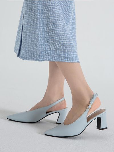 CHAAKAN Mighty Stiletto Slingback Pumps