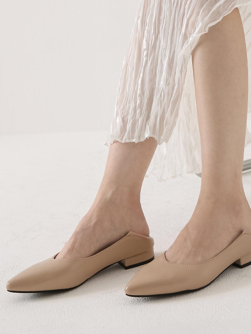 CHAAKAN Roselle Two-way Feminine Stiletto Flat