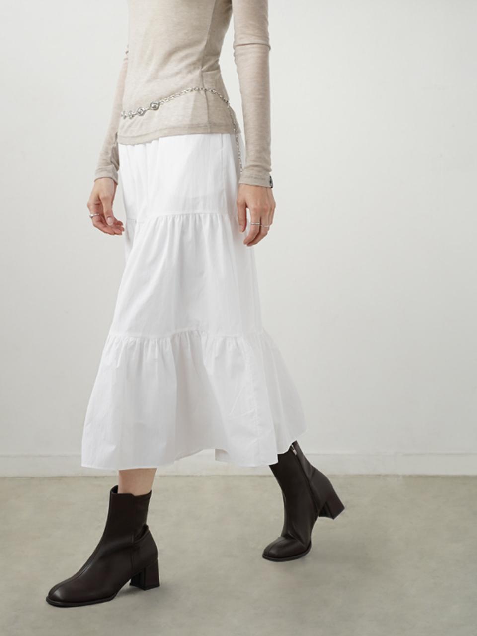 CHAAKAN Stretchy Block Heel Ankle Boots (BSLTS4g851)