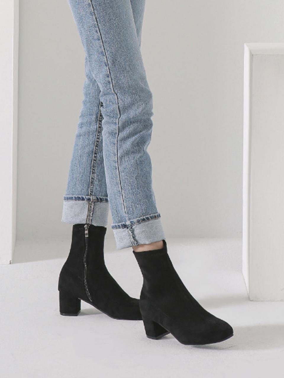 CHAAKAN Tenzal Whole Hoop Ankle Socks Boots (3color) BSSDR