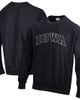 Champion Men's Champion Black Iowa Hawkeyes Reverse Weave Crewneck Sweatshirt  - 1