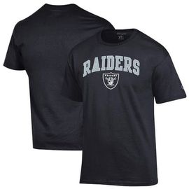 Champion Men's Champion Black Las Vegas Raiders Arch Over Logo T-Shirt 