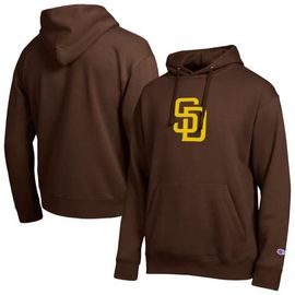 Champion Men's Champion Brown San Diego Padres All Star Embroidered Logo Hoodie 