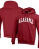 Champion Men's Champion Crimson Alabama Crimson Tide Basic Arch Fleece Pullover Hoodie  - 1