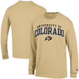 Champion Men's Champion Gold Colorado Buffaloes Property Of Long Sleeve T-Shirt 