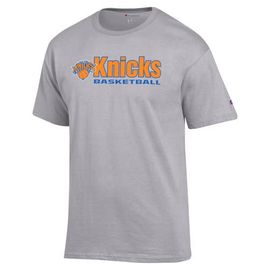 Champion Men's Champion Gray New York Knicks Jersey T-Shirt 