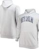 Champion Men's Champion Heathered Gray North Carolina Tar Heels Big & Tall Reverse Weave Fleece Pullover Hoodie Sweatshirt - 1