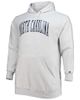 Champion Men's Champion Heathered Gray North Carolina Tar Heels Big & Tall Reverse Weave Fleece Pullover Hoodie Sweatshirt - 2
