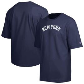 Champion Men's Champion Navy New York Yankees All Star Chenille Wordmark T-Shirt 