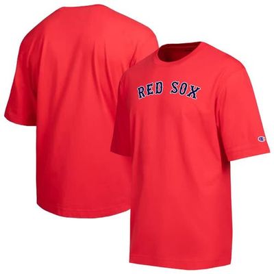 Champion Men's Champion Red Boston Red Sox All Star Chenille Wordmark T-Shirt 