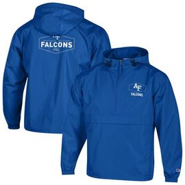 Champion Men's Champion Royal Air Force Falcons Delay Packable Half-Zip Jacket 