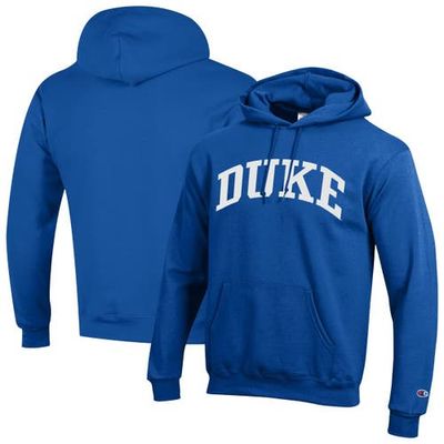 Champion Men's Champion Royal Duke Blue Devils Basic Arch Fleece Pullover Hoodie 