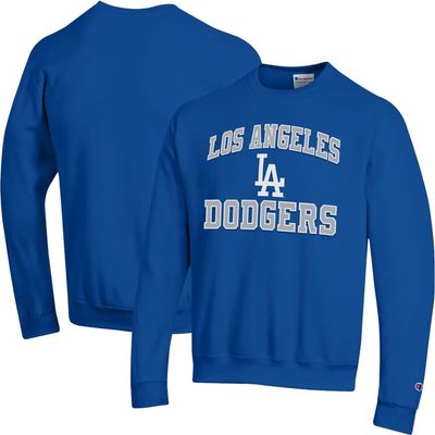 Champion Men's Champion Royal Los Angeles Dodgers Heart & Soul Powerblend Sweatshirt 