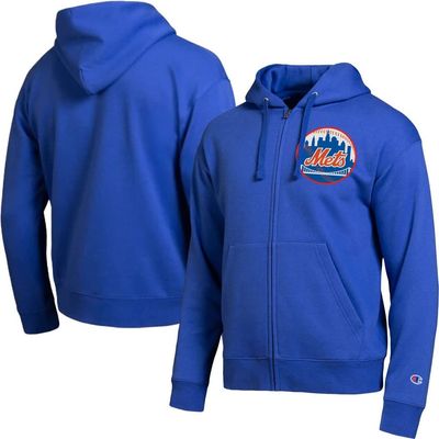 Champion Men's Champion Royal New York Mets All-Star Full-Zip Hoodie 