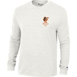 Champion Men's Champion White Baltimore Orioles Cooperstown Winning Tradition Tri-Blend Long Sleeve T-Shirt 