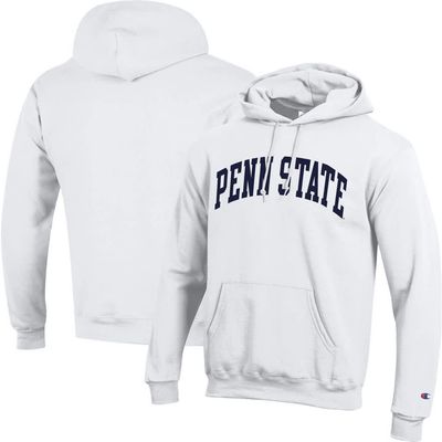 Champion Men's Champion White Penn State Nittany Lions Basic Arch Fleece Pullover Hoodie 