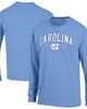 Champion Men's Champion Carolina Blue North Carolina Tar Heels Arch Over Logo Long Sleeve T-Shirt - 1