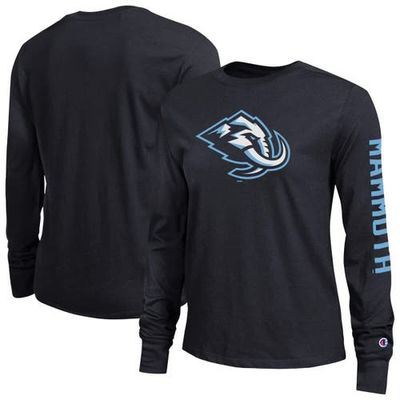 Champion Women's Champion  Black Utah Mammoth 2-Hit Long Sleeve T-Shirt 